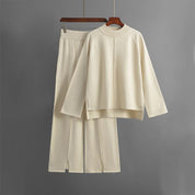 Leia | Lounge Duo Set White Two Pieces Sets