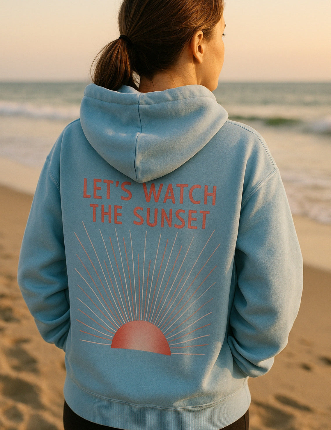 Zoey Evening Bliss Hoodie - Cozy & Chic Blue Women's Hoodie