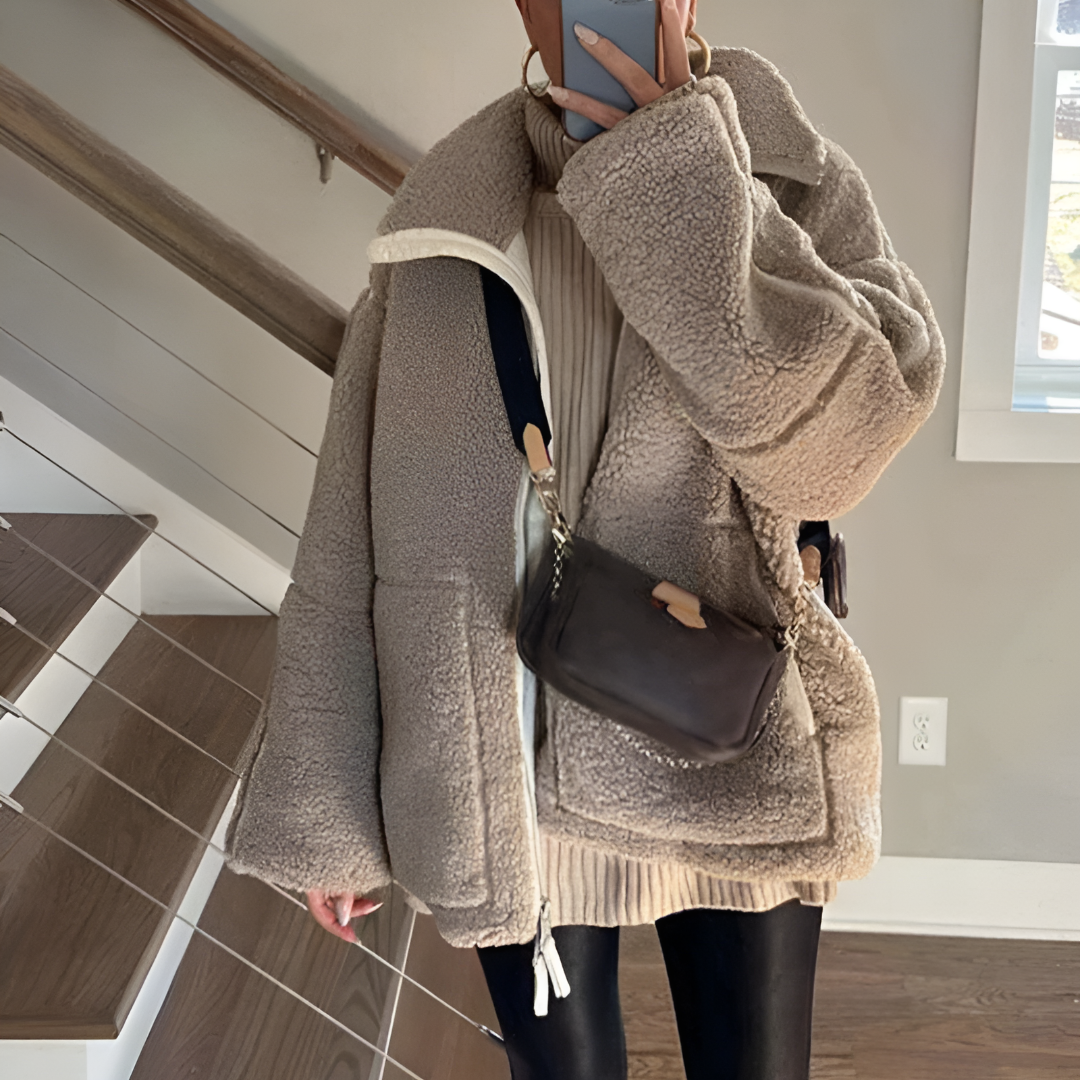 Cozy Teddy Fleece Jacket Fleece Jacket