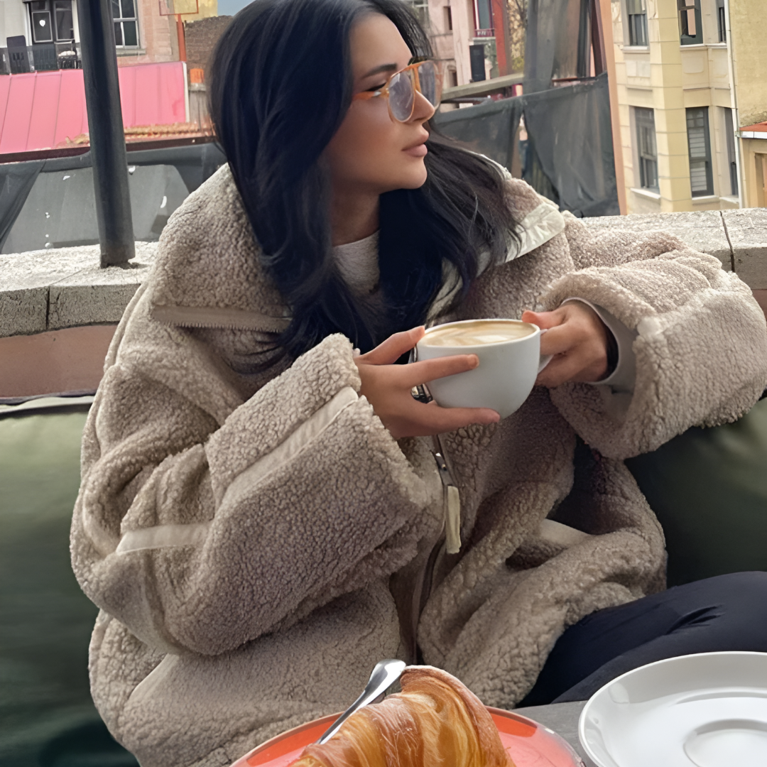 Cozy Teddy Fleece Jacket Fleece Jacket
