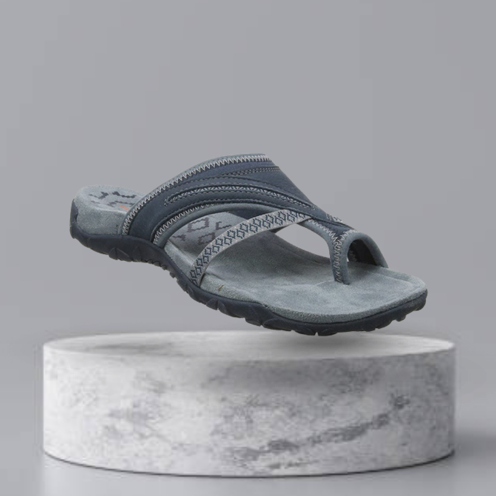 Orthopedic Summer Sandals Dark gray Sandals