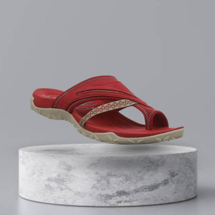 Orthopedic Summer Sandals Red Sandals
