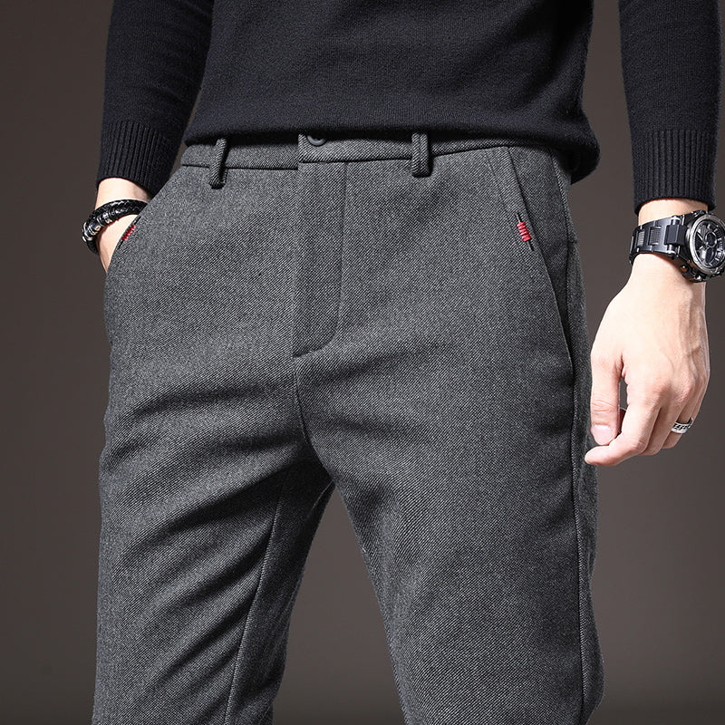 Elegance Tailored Pants Dark Gray