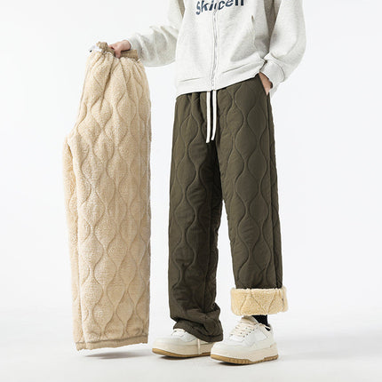 Cloud Comfort Quilted Pants Olive