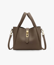 Anastasia™ | High Quality Vegan Leather Handbag Grey Bag