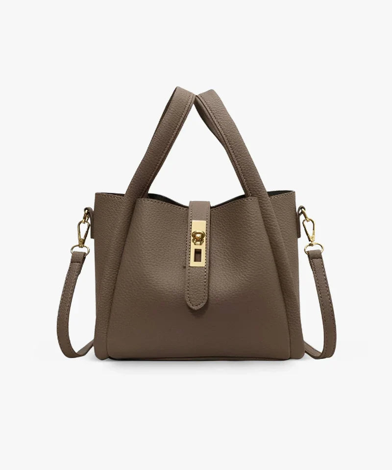 Anastasia™ | High Quality Vegan Leather Handbag Grey Bag
