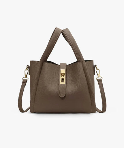 Anastasia™ | High Quality Vegan Leather Handbag Grey Bag