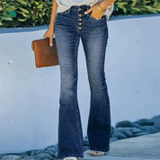 Aveline | High-Waisted Vintage Jeans Blue