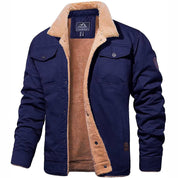 Premium Fleece Bomber Jacket Blue Bomber Jacket