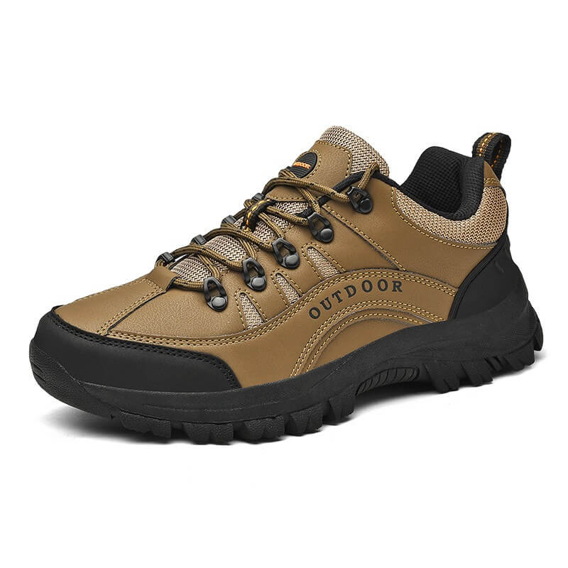 Orthopedic Outdoor Hiking Shoes (Unisex) Beige Hiking Shoes