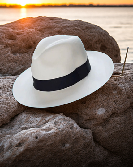 Andre | Classic Handmade Panama Hat White Hats