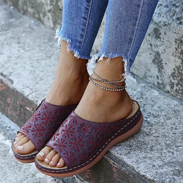 Women's Floral Orthopedic Sandals Orthopedic Sandals