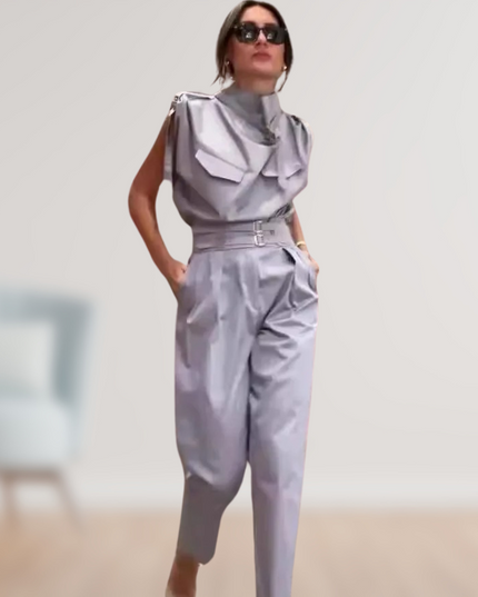 Fin | Elegant and sophisticated 2-piece set Lila Lavendel Two Pieces Sets