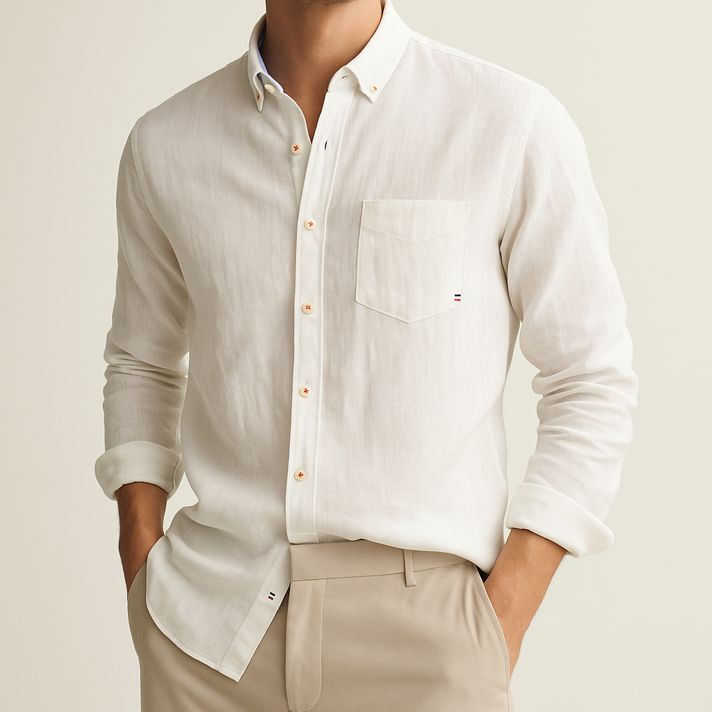 Montclair Linen Button-Down Shirts