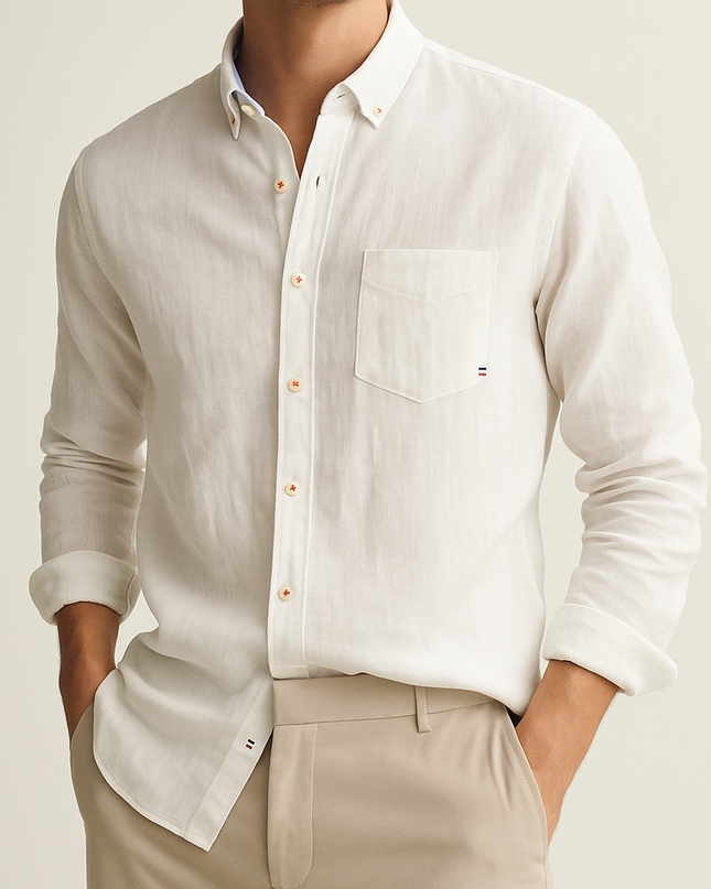 Montclair Linen Button-Down