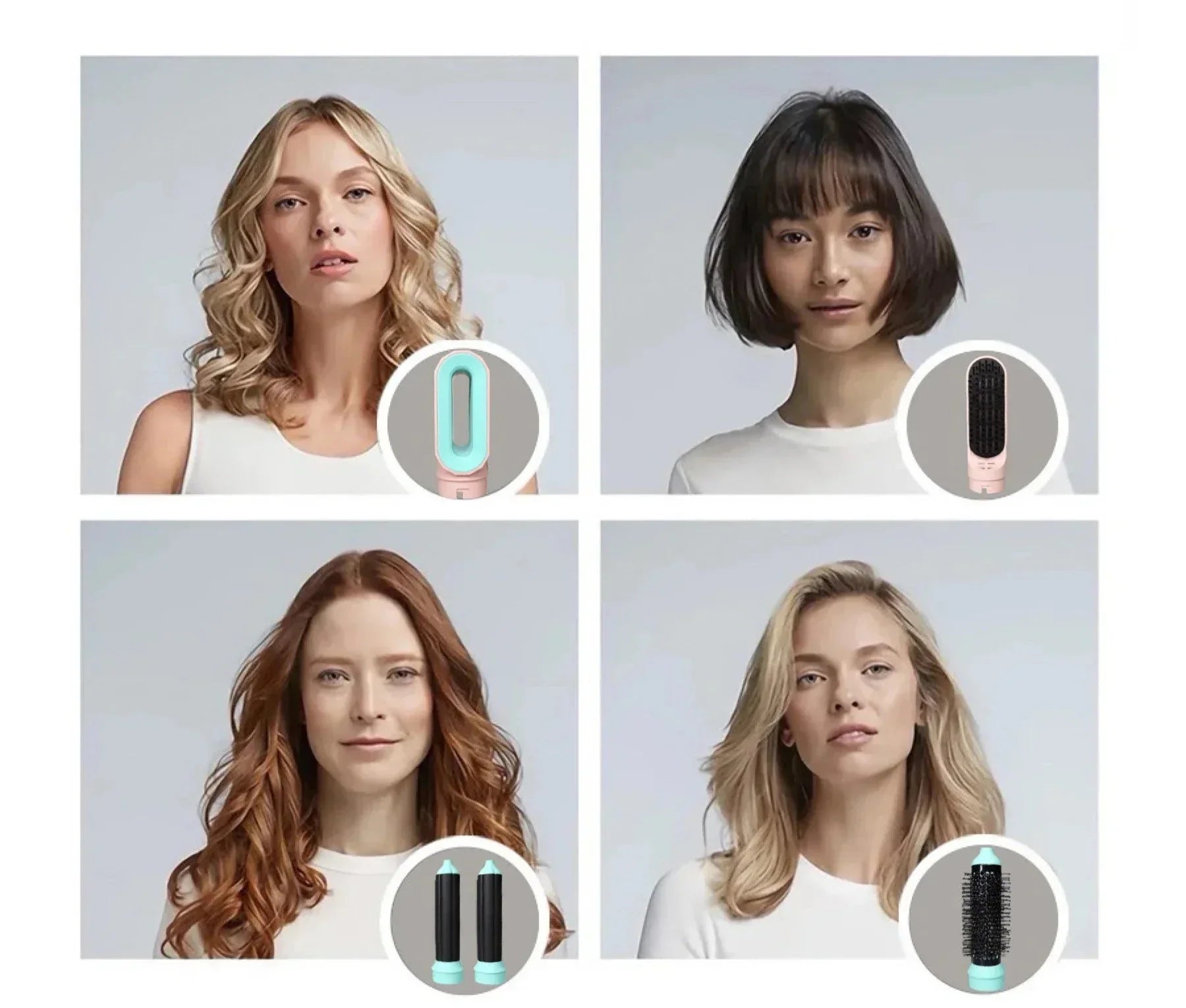 Emma's 5-in-1 Multi Styler Hair Dryer - Curl, Straighten & Shine! Beauty