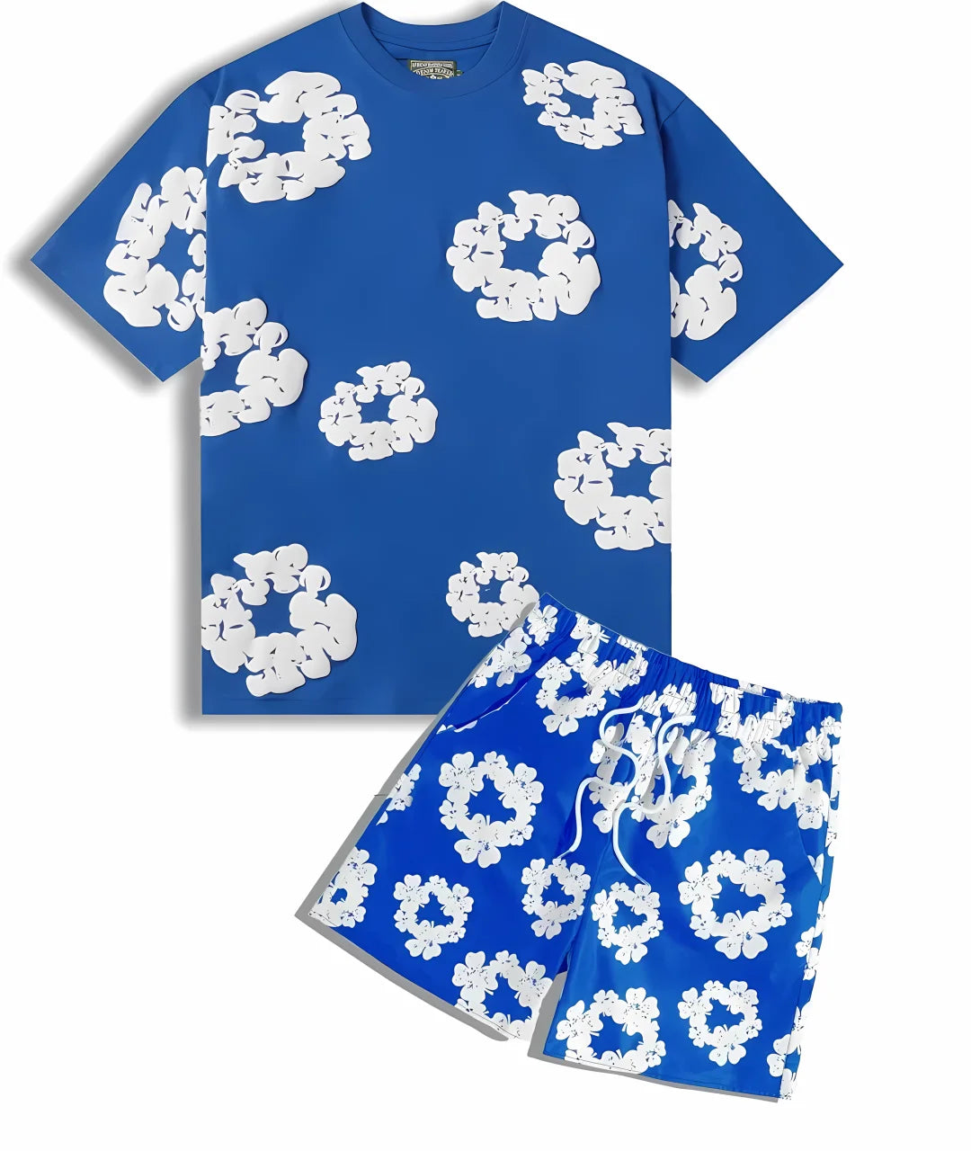 Summer Casual Printed Men’s Suit – Stylish & Cool SUTKDS381TLZB Men Set