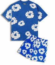Summer Casual Printed Men’s Suit – Stylish & Cool SUTKDS381TLZB Men Set