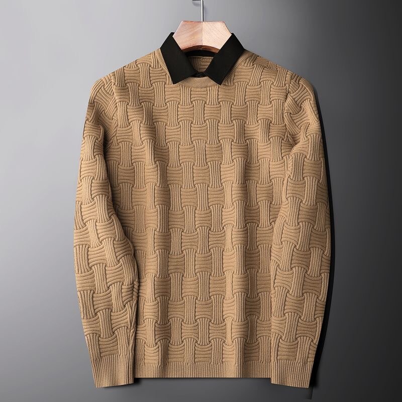 Finn | Elegant Polo Sweater Men - Main - Winter