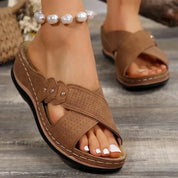 Celeste™ - Genuine Leather Tassel Moccasins Sandals