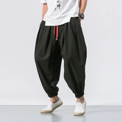 Kairo Easy Fit Tapered Pants Black Men Pants