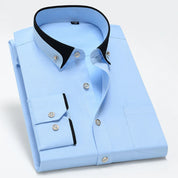Avant Garde Button-Down Shirt Light Blue Men's shirts