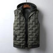 Roan | Hooded Vest ARMY Coats & Jackets