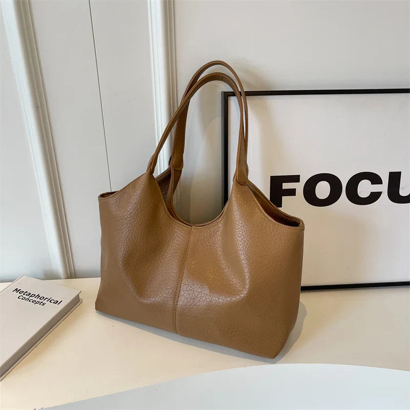 Aspen | Hobo Tote Bag Brown 38cmx28cmx13cm Bag