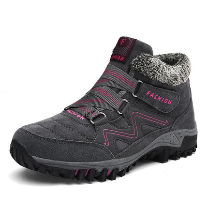 Earlie | Orthopaedic Shoes Grey Pink Shoes