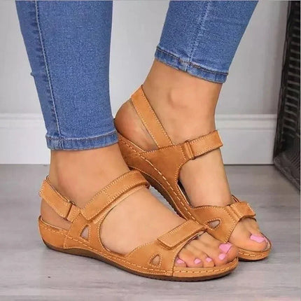 Hazel™ | Elegant Orthopedic Sandals Yellow Shoes & Sandals