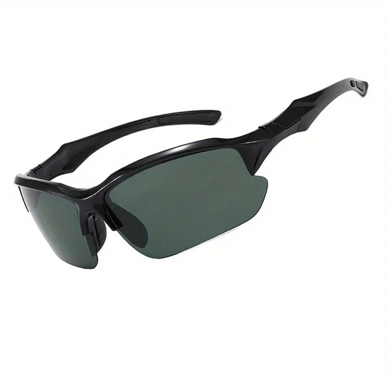 Wind-Defying Polarized Sports Sunglasses green Sunglasses