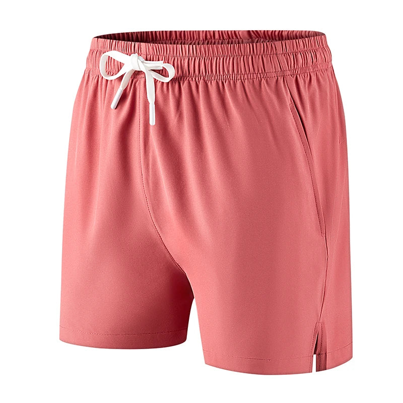 Men’s Lightweight Casual Beach Shorts Summer Watermelon Red Shorts