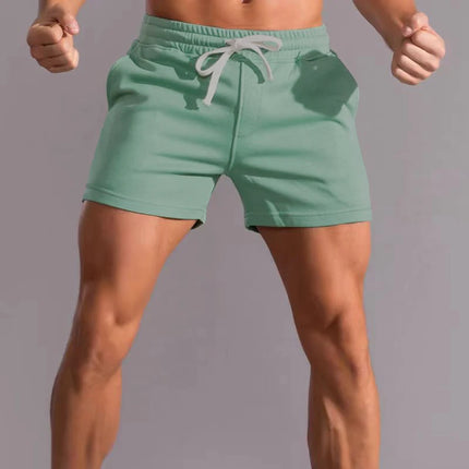 Men's Cotton Fitness Sports Shorts green Shorts