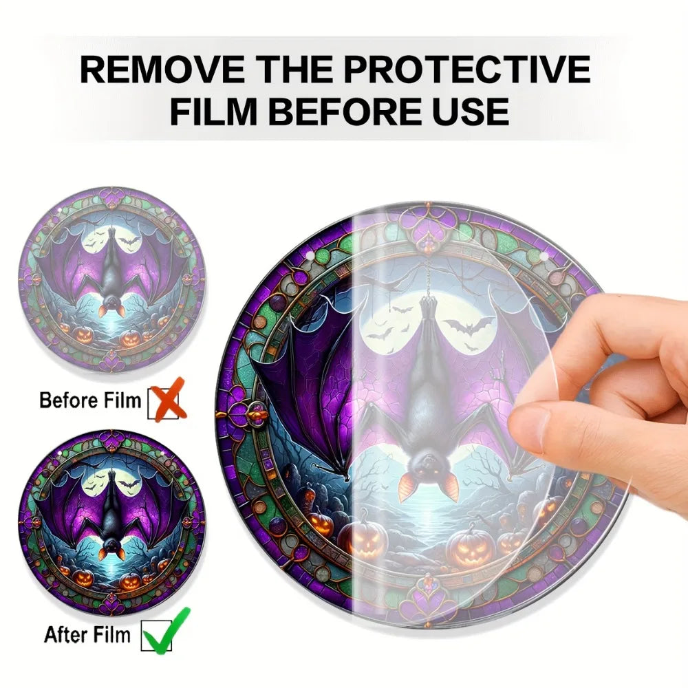 Halloween Witch Acrylic Suncatcher Halloween Decorations