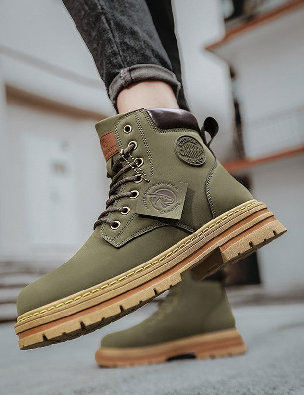 Charles™ - Comfortable Warm Lace-up Boots
