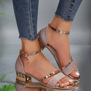 Camille Gold Chain Orthopedic Sandals Sandals