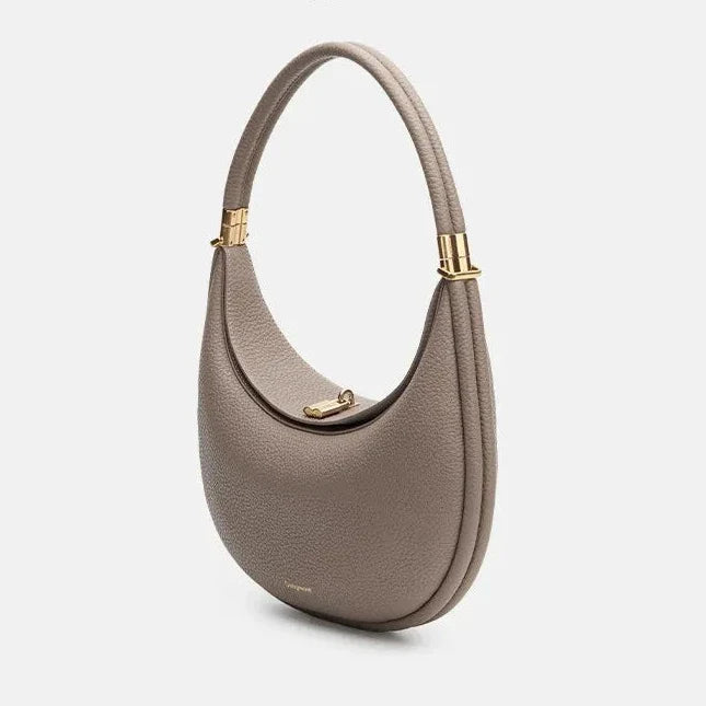 Celeste | Versatile Moon Bag light brown Bag