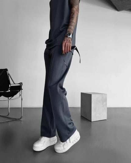 Two‑Piece Bamboo Lounge Set Men Set