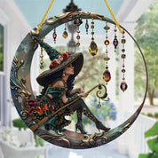 Halloween Witch Acrylic Suncatcher 7 Halloween Decorations