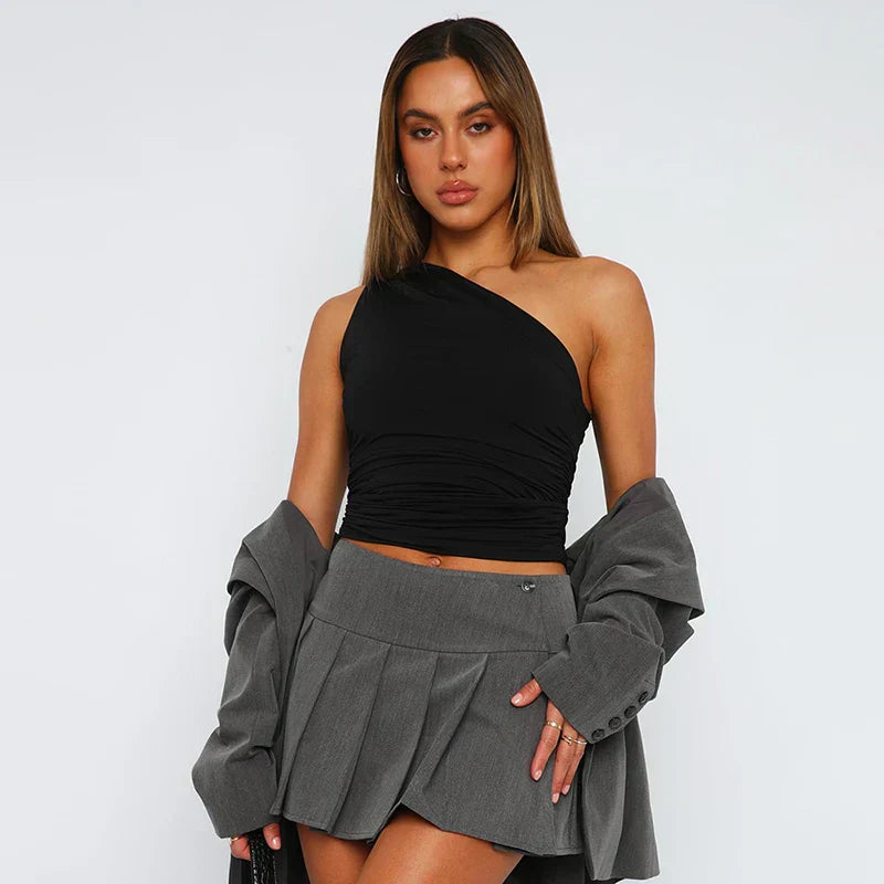 Lou | One-Shoulder Tank Tank top