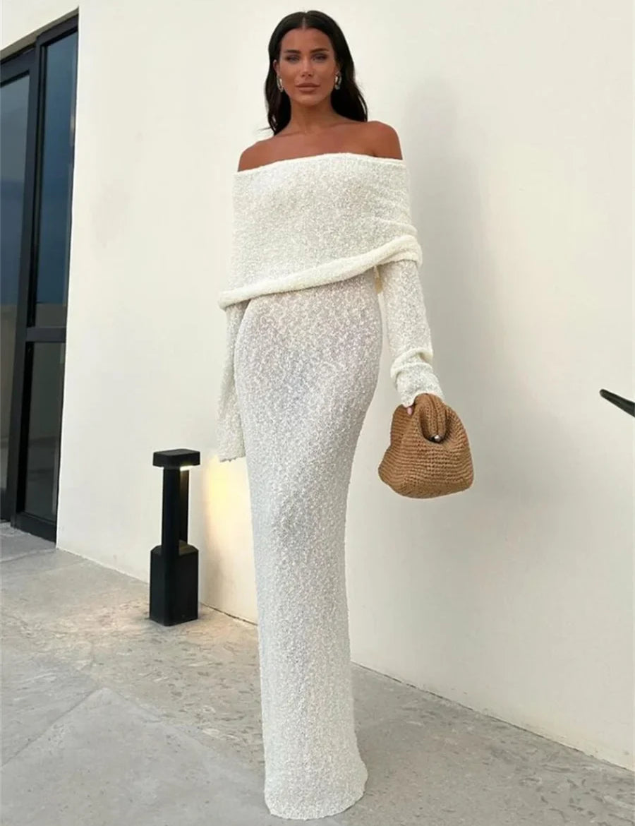 Kaitlyn™ | Curve-Accentuating Wrap Dress White Dresses