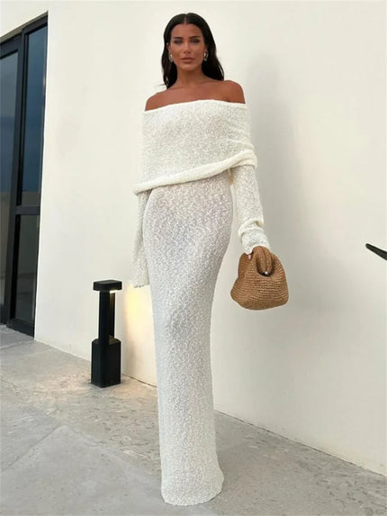 Kaitlyn™ | Curve-Accentuating Wrap Dress White Dresses