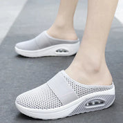 Women's Orthopedic Wedge Sandals Gray Orthopedic Sandals