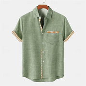Alfonso Silk Shirt for Ultimate Comfort and Breathability Green Men Shirts