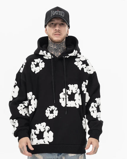 Denim Tears Men's Casual Hooded Sweatshirt Hoodie
