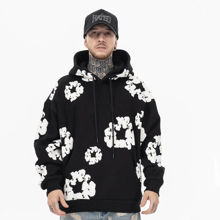 Denim Tears Men's Casual Hooded Sweatshirt Hoodie