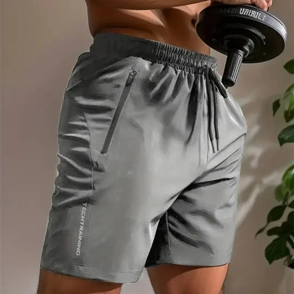 Men's Quick-Dry Gym Shorts Grey Shorts