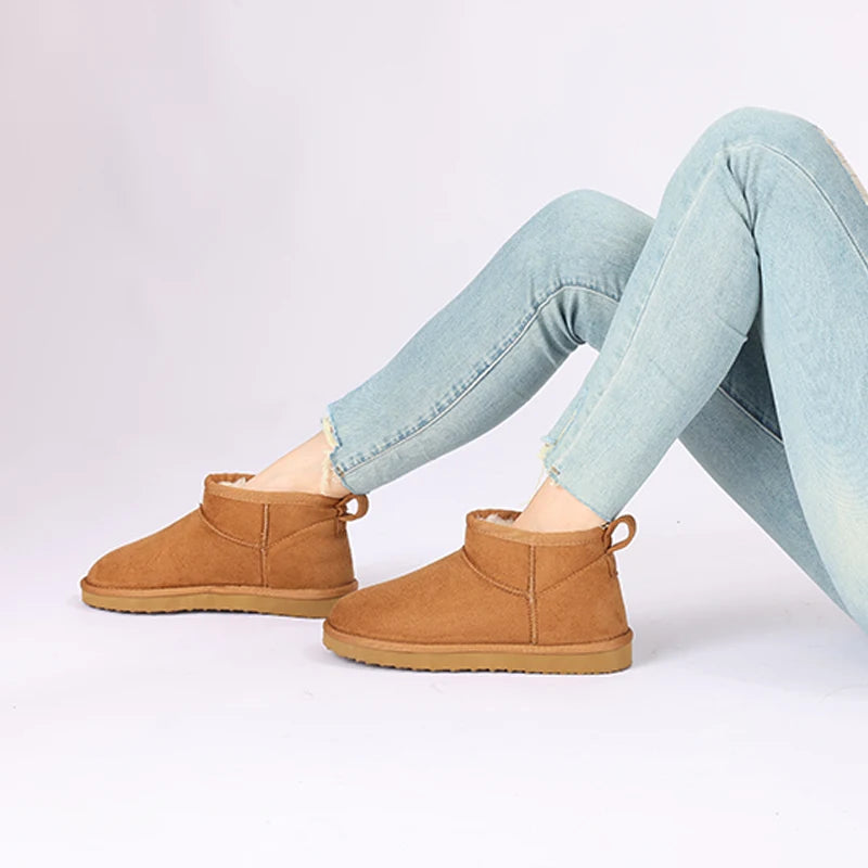 Warm Fuzzy Snow Boots for Winter Fuzzy Snow Boots
