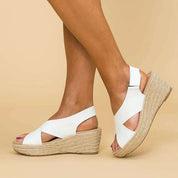 Léa Blanchet Orthopedic Fashion Sandals White Sandals