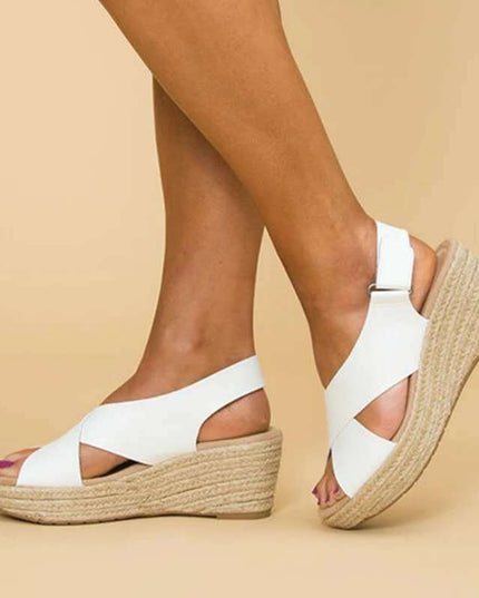 Léa Blanchet Orthopedic Fashion Sandals White Sandals